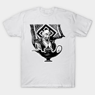 genius of the lamp with flying carpet T-Shirt